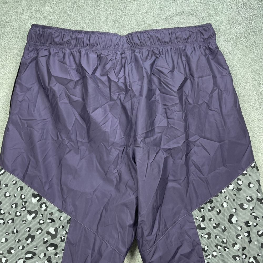 Nike Track Pants Women XL Purple Sportswear Leopard Print DD5894-573 Joggers - Picture 9 of 15